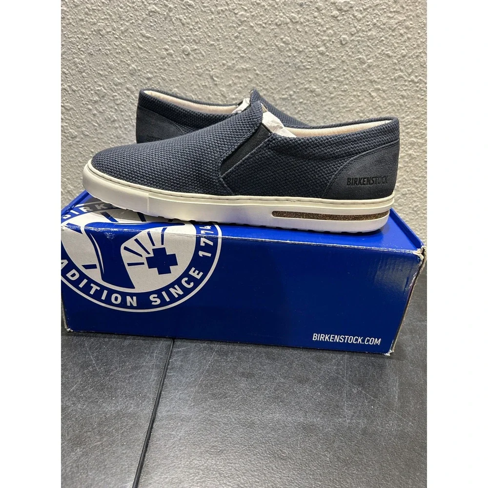 Birkenstock Oswego Textile Suede Midnight Blue EU 41 US M8 L10 Mens